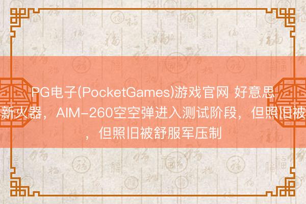 PG电子(PocketGames)游戏官网 好意思国海空军的新火器，AIM-260空空弹进入测试阶段，但照旧被舒服军压制