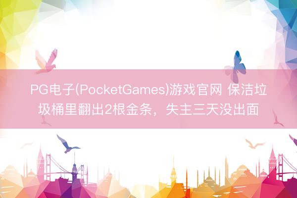 PG电子(PocketGames)游戏官网 保洁垃圾桶里翻出2根金条，失主三天没出面