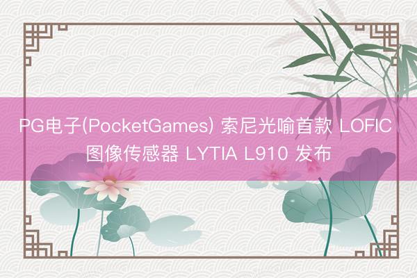 PG电子(PocketGames) 索尼光喻首款 LOFIC 图像传感器 LYTIA L910 发布